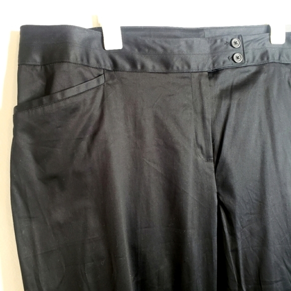 Lane Bryant Pants Totally Cropped Black Women’s Plus Size 28 NWT - Picture 10 of 12